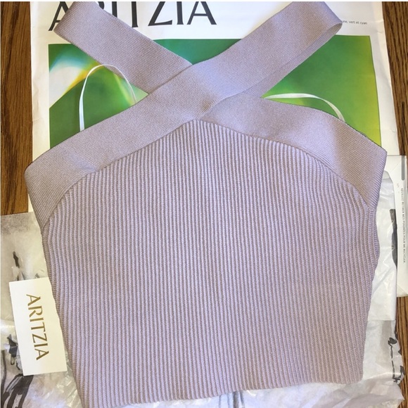 Babaton Cross Neck Knit Top - Picture 6 of 6